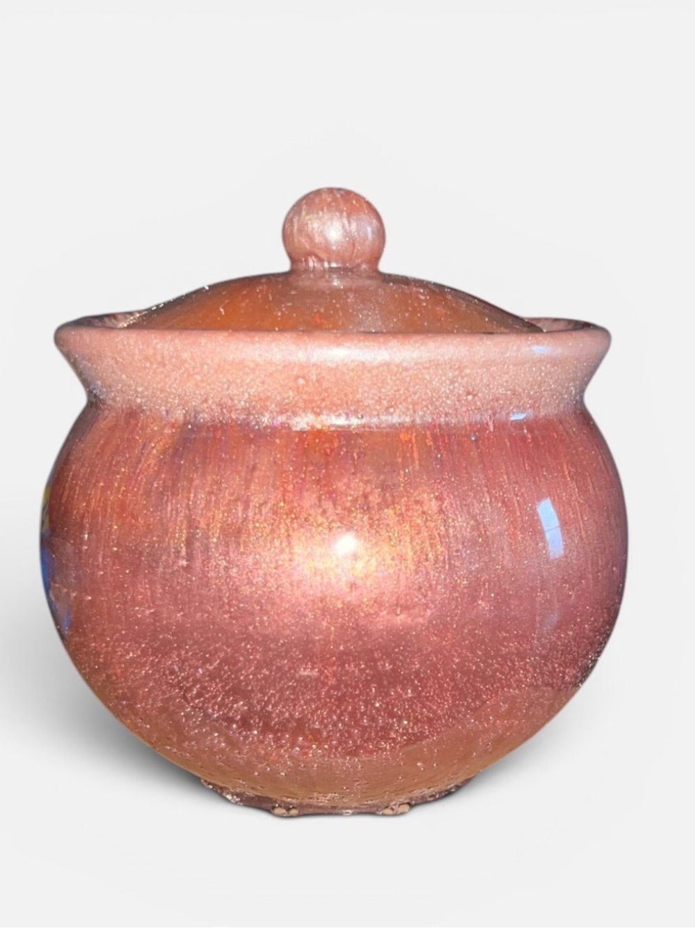 JAI’S DESIGNS Handcrafted Single Doodad Pot with lid - Picture 4 of 10